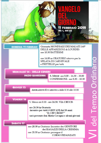 11 febbraio 2018