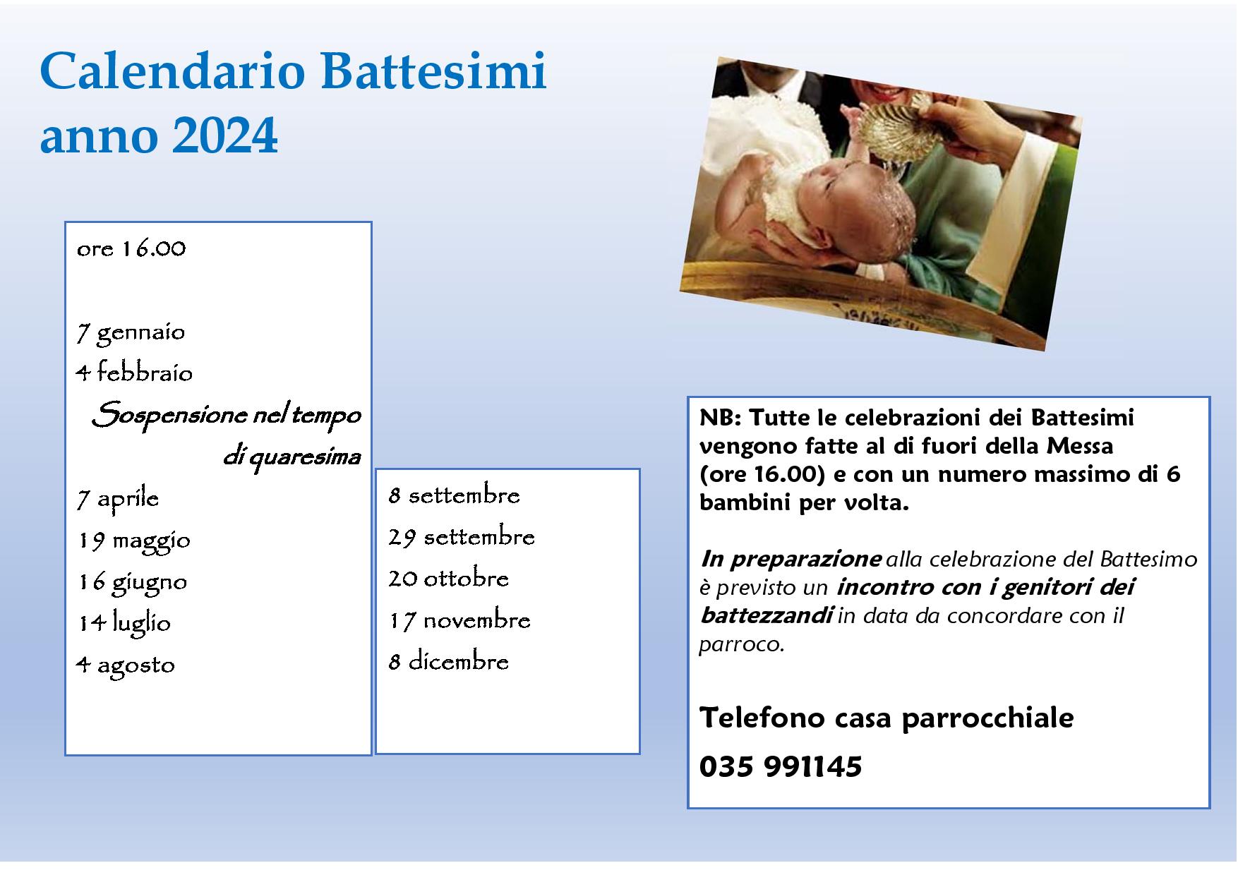 Quando Si Fanno I Battesimi 2024 Sacramenti